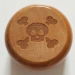Solid Wood Yoyo, pirate motif