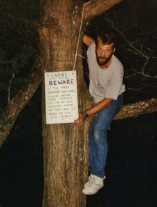 Howard Sign, Marty in Tree
