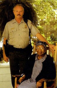 Kenny Ballance & Muzel Bryant in 2004, Kenny was Park Ranger and Muzel had moved in with him during her last years.