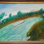 Try Yard Creek Painting by Charlie Ahman