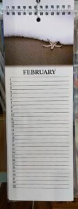 Never miss another birthday! Perpetual event calendar to help you keep track!